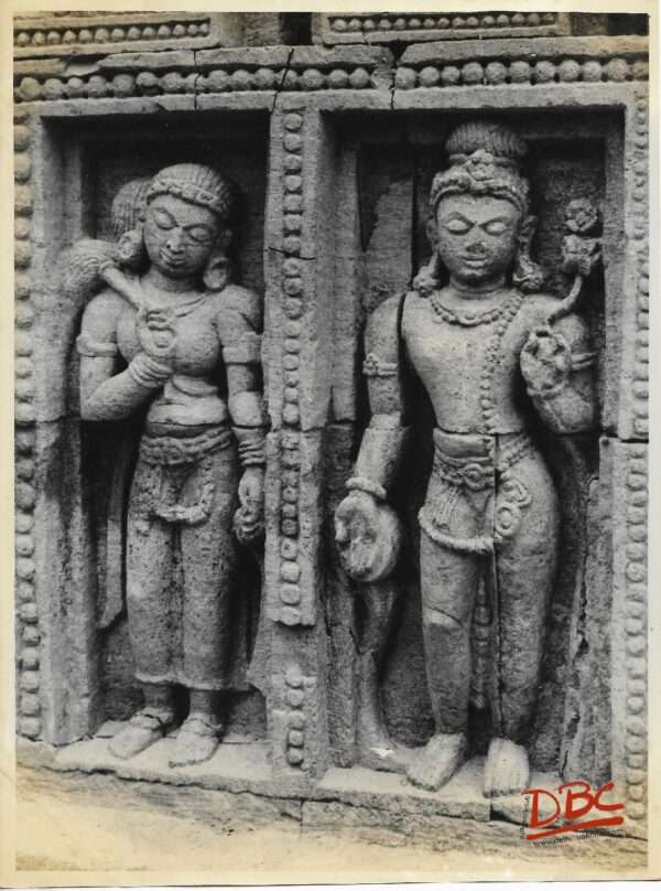 Ratnagiri - Two Attendent on the Plinths of the Main Shrine